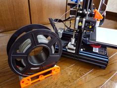 Single Filament Spool Holder 3D Printer Model