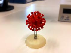 COVID-19 Bobble Virus 3D Printer Model