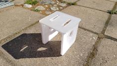 Sturdy Chair 3D Printer Model