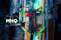 Hovership MHQ – Foldable Mini H-Quadcopter 3D Printer Model