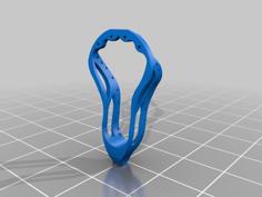 Legal NCAA Highschool Lacrosse Lax Head 3D Printer Model