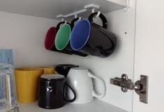 Cup-Hooks 3D Printer Model