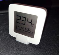 Minimalist Xiaomi Mi Temperature Stand 3D Printer Model