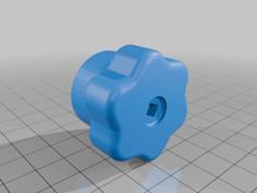 A/C Manifold Gauge Knob 3D Printer Model