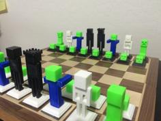 Chess Set Base And Crown 3D Printer Model