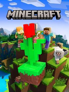 Minecraft Tulip And Grass Box 3D Printer Model