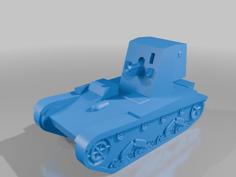 SU-26 76.2mm Self Propelled Gun 3D Printer Model