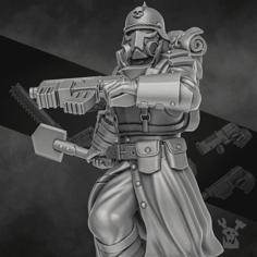 2nd Death Division Commander 3D Printer Model