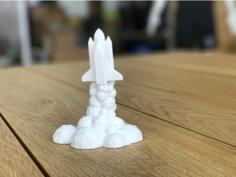 Lift OFF! 3D Printer Model