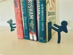 Stickmen Bookend 3D Printer Model