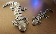 Articulated Axolotl Enhanced 3D Printer Model