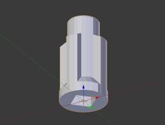 Minipimer Replacement Coupling 3D Printer Model