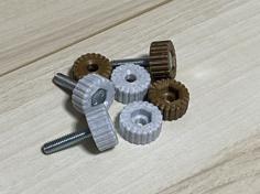 Knob For M6 Bolt 3D Printer Model