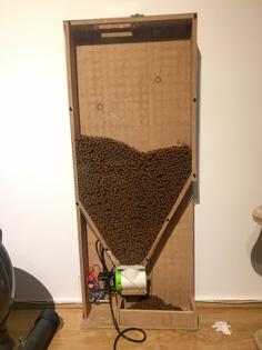 Big Dog Feeder With Nema 17 , Arduino, Stepper, Servo, Driver, Rtc, Pvc 3D Printer Model