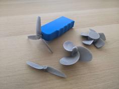 Handheld Fan 3D Printer Model