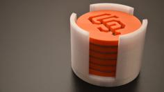 San Francisco Giants Coasters 3D Printer Model