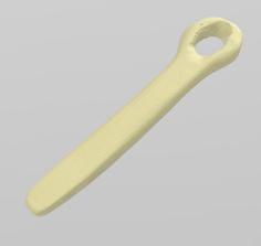 Clovis Paleoindian Shaft Wrench Replica 3D Printer Model