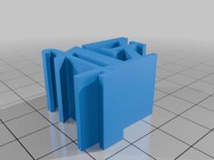 Elevated Gothic Numerals 3D Printer Model