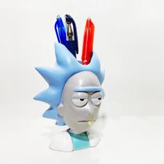 Rick Pen Holder 3D Printer Model