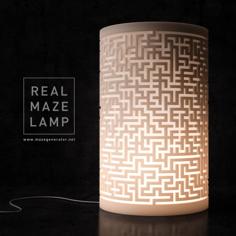 Generative Design. Real Maze Lamp (LQ) 3D Printer Model