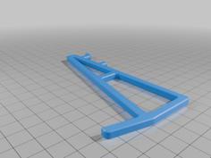 Keychron K10 Pegboard Holder 3D Printer Model