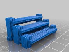 Wood Steps 3D Printer Model