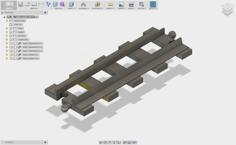 Old Duplo Tracks 3D Printer Model