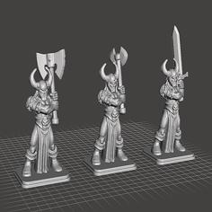 HeroQuest – Chaos Barbarian 3D Printer Model