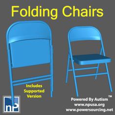 Modern Marvels – Folding Chairs 3D Printer Model