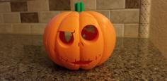 Jack O’Lantern With Snap On Faces 3D Printer Model