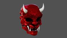 Oni Mask 3D Printer Model