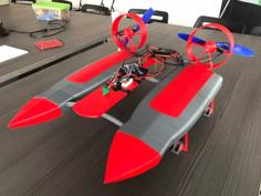 Speed Boat 3 – Catamaran Add-ons 3D Printer Model