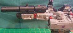 Siege Megatron Fusion Cannon Remix (full Functionality) 3D Printer Model