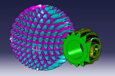 Gears For ABENICS Active Gear Joint 3D Printer Model