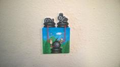 Terraria Statue Lightswitch Cover 3D Printer Model