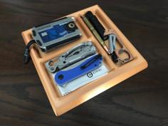 EDC Tray 3D Printer Model