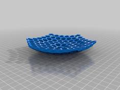 Honeycomb Bowl 3D Printer Model