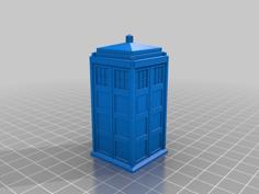 Doctor Who Tardis 3D Printer Model