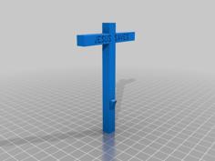 Jesus Saves 3D Printer Model