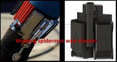 Spider-man Homecoming Working Home Made Webshooter 3D Printer Model