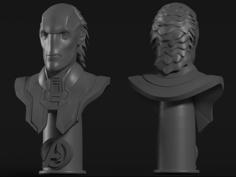 Ebony Maw Bust – Avengers: Infinity War 3D Printer Model