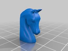 Head Of Arab Horse .Cabeza De Caballo Arabe 3D Printer Model