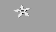 Ninja Star – Shuriken 3D Printer Model