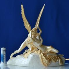 Psyche Revived By Cupid’s Kiss At The Louvre, Paris (remix) 3D Printer Model