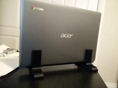 Acer C710 Chromebook Stand 3D Printer Model