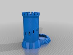 Dice Tower, No Supports, Remix Remix 3D Printer Model