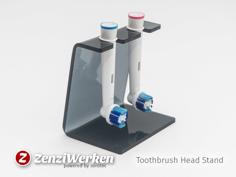 Toothbrush Head Stand Cnc/laser 3D Printer Model