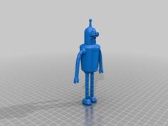 Bender Bendie Mold Set (Cerby's Crawlers 01) 3D Printer Model