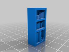 Bookshelf For DnD 3D Printer Model