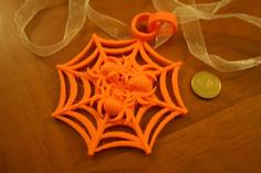 Spider Pendant 3D Printer Model